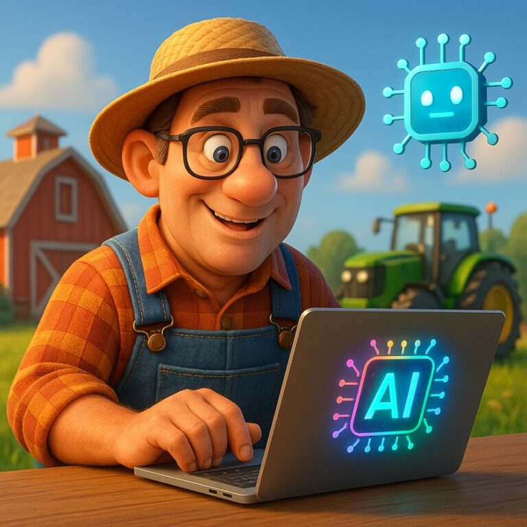 AI op het boerenerf Ondernemers bezig met AI